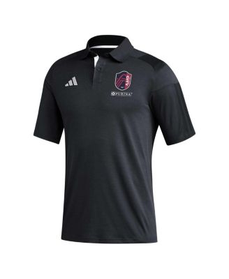 Men's Black St. Louis City SC 2023 On-Field Training Polo Shirt