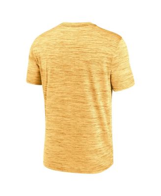 Men's Gold Boston Red Sox City Connect Velocity Practice Performance T-shirt