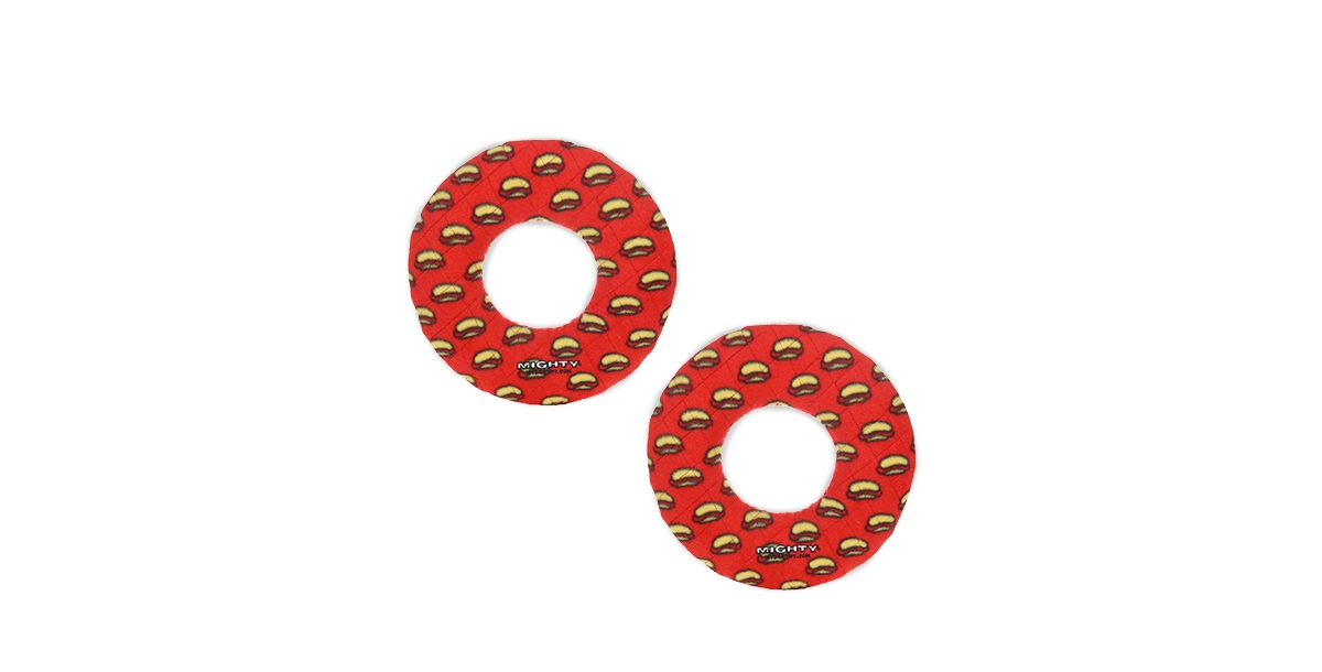 Ring Red, 2-Pack Dog Toys - Red