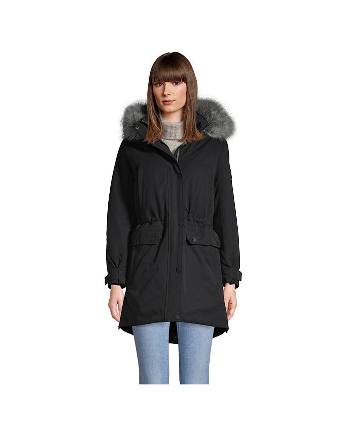 Lands' End Petite Expedition Down Waterproof Winter Parka - Macy's