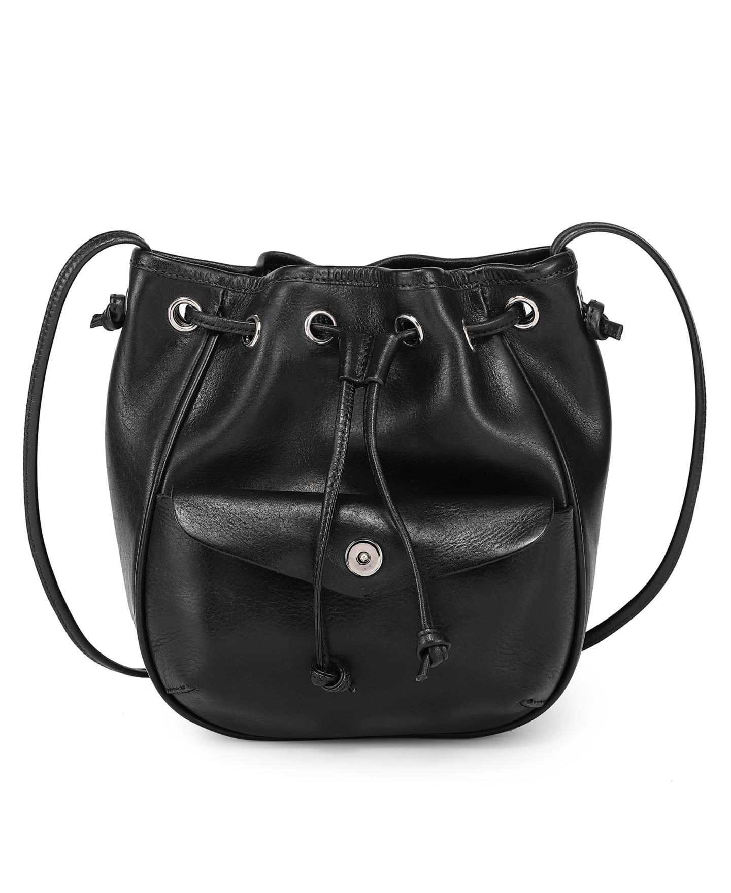 Женская сумка OLD TREND Snapper Convertible Bucket Crossbody, цвет: Чёрный — фото 1