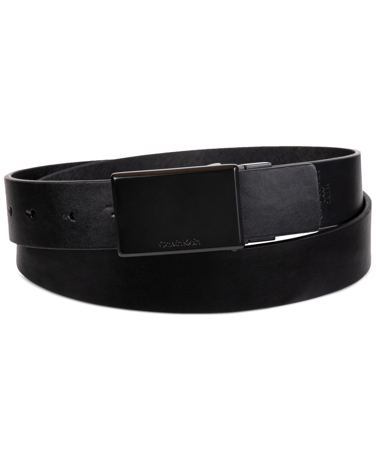 Calvin Klein Men's Reversible Belt In Black,black