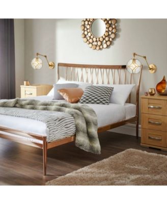 Honeycomb 7.5" 1-Light Modern Contemporary Arm-Adjustable Iron, Glass LED Sconce