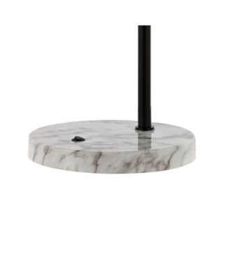 Penta 23.5" Industrial Farmhouse Head-Adjustable Iron LED Task Lamp with USB Charging Port