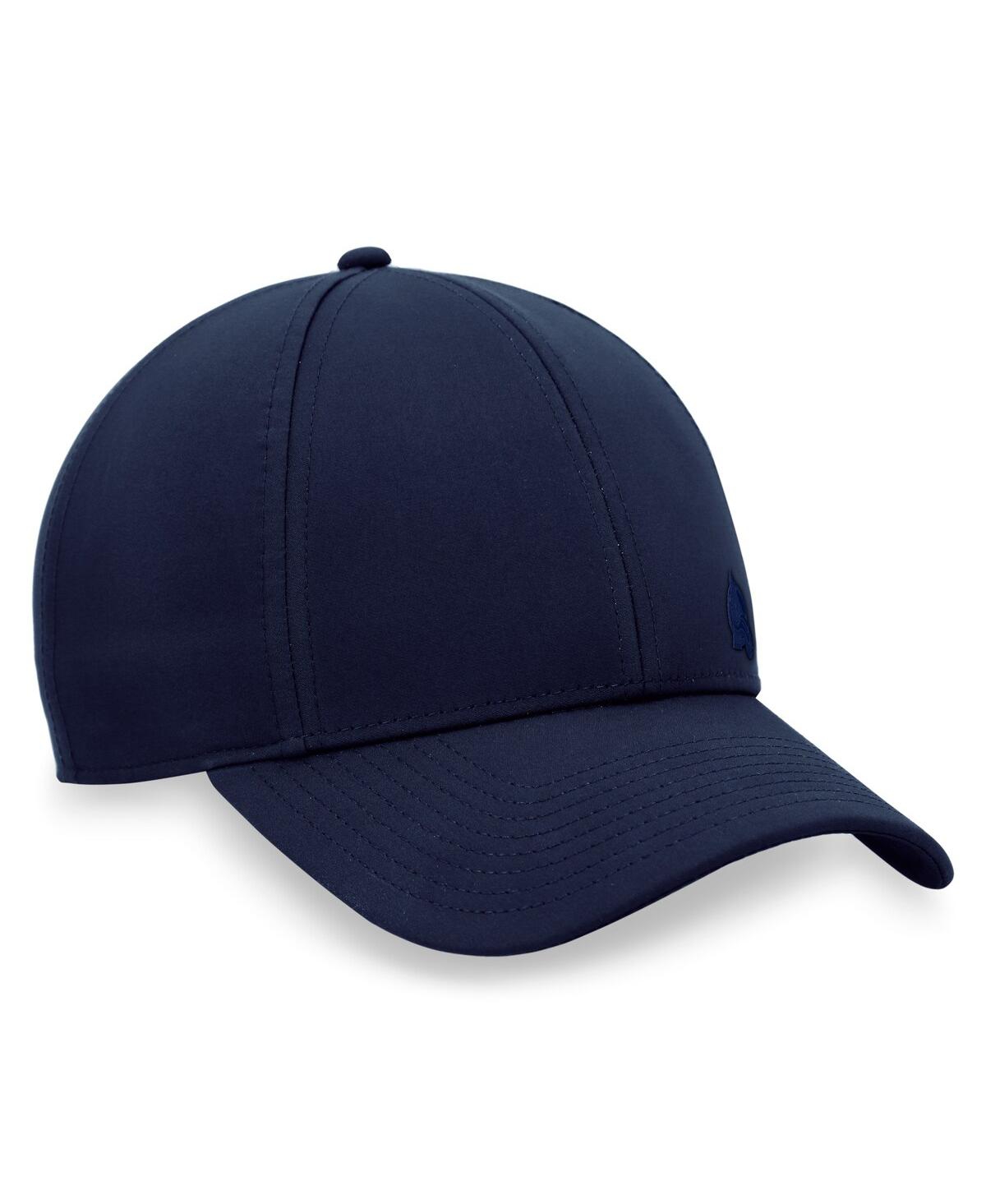 Shop Fanatics Women's  Navy Colorado Avalanche Authentic Pro Road Structured Adjustable Hat