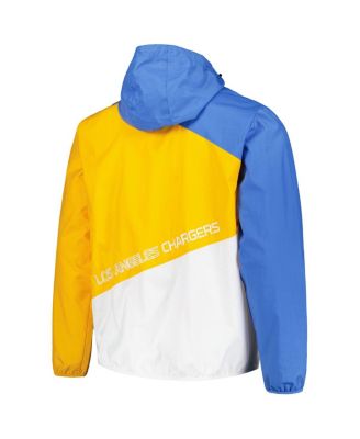 Men's Powder Blue, Gold Los Angeles Chargers Bill Full-Zip Jacket