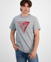 GUESS J Balvin X Men's Checkered Trim Patch T-Shirt - Macy's