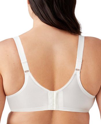 40A White Bralette, Bra With Hook and Loop Back Closure,wireless Bra,soft Cup  Bra,adjustable Bralette,supportive Bralette, Convertible 