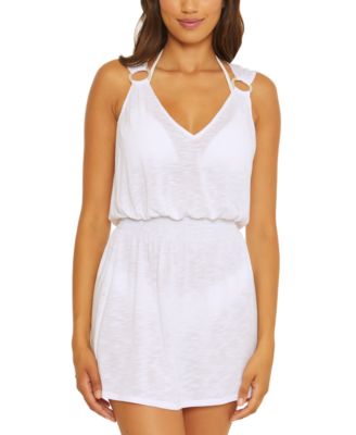 Becca Women's Breezy Basics Blouson Dress Cover-Up