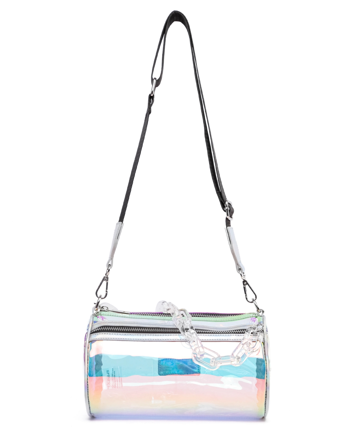 Holographic crossbody deals bag