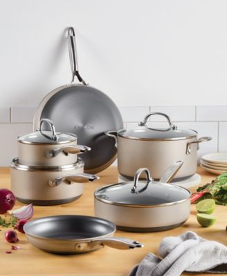 Achieve Hard Anodized Nonstick Cookware Set, 10 Piece 