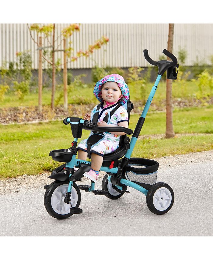 Costway 6In1 Kids Baby Stroller Tricycle Detachable Learning Toy Bike