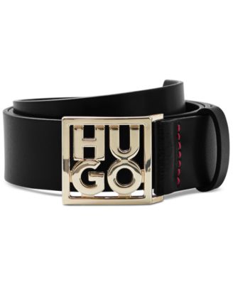 Hugo Boss - Men's Leather Logo Belt