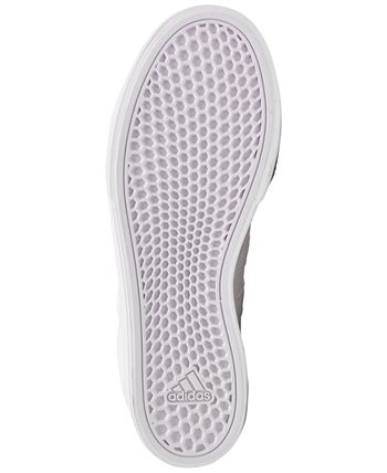  adidas Women's Bravada 2.0 Lifestyle Skateboarding Canvas  Mid-Cut Skate Shoe, Black/White/White, 6.5