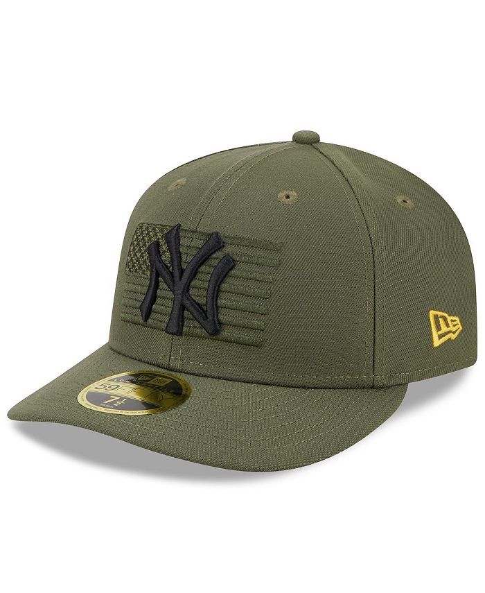 New Era Men's Green New York Yankees 2023 Armed Forces Day Low Profile