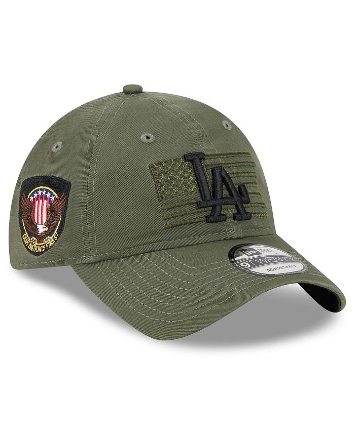 New Era Men's Green Los Angeles Dodgers 2023 Armed Forces Day 9TWENTY