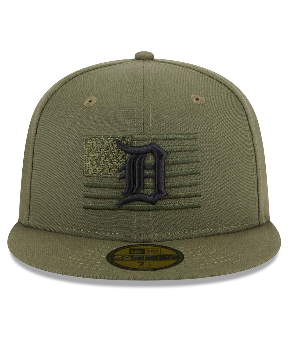 Shop New Era Men's  Green Detroit Tigers 2023 Armed Forces Day On-field 59fifty Fitted Hat