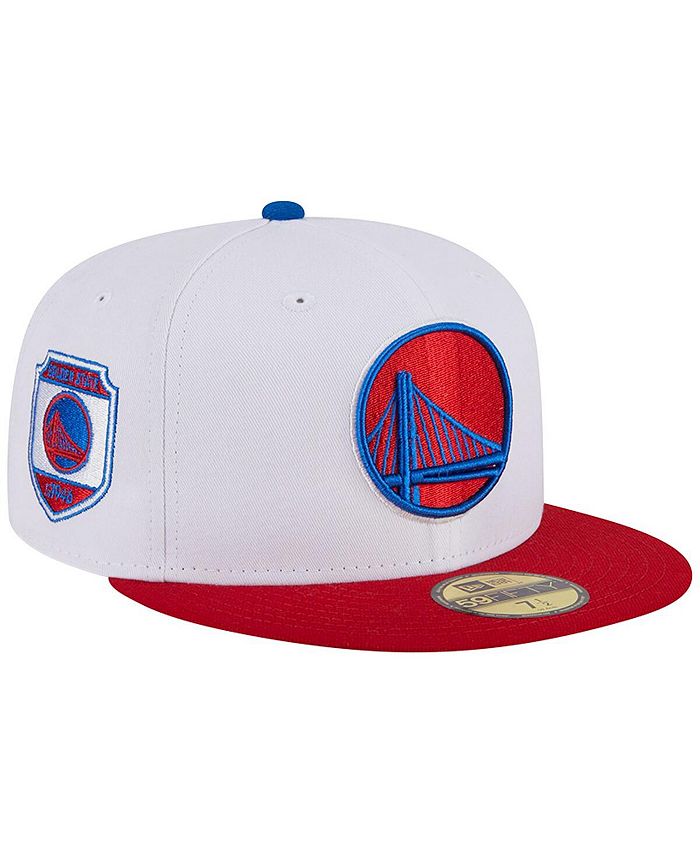 Red golden cheap state warriors hat