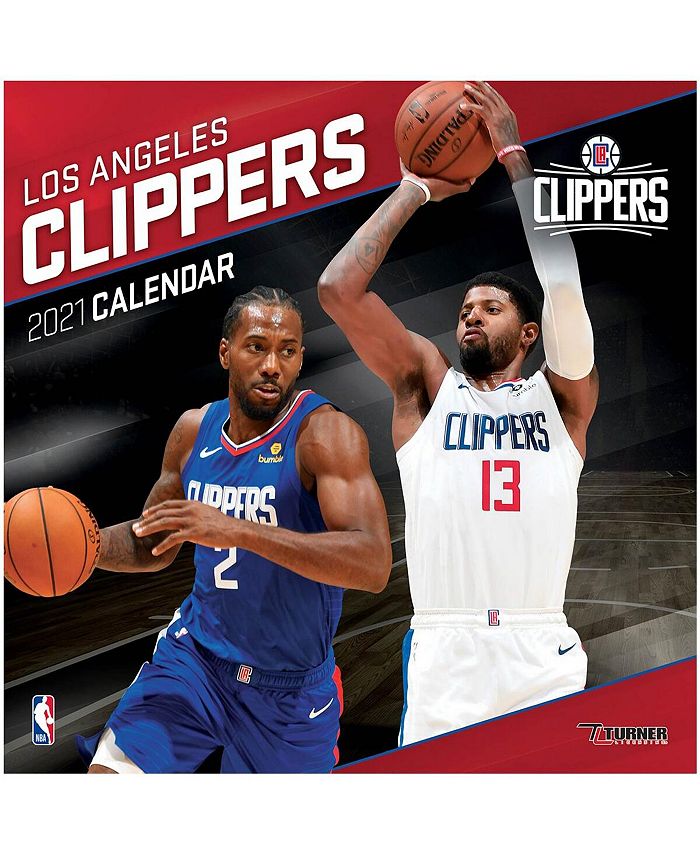 Turner Licensing LA Clippers 2021 Wall Calendar Macy's
