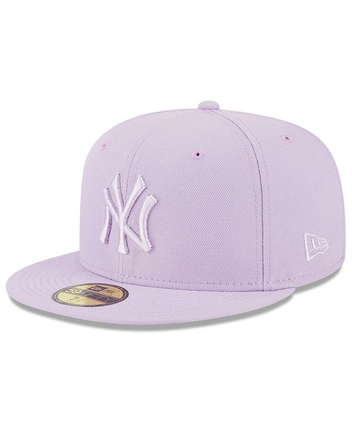 New Era Men's Lavender New York Yankees 2023 Spring Color Basic 59FIFTY ...