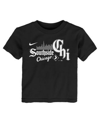 Toddler Boys and Girls Black Chicago White Sox City Connect Graphic T-shirt