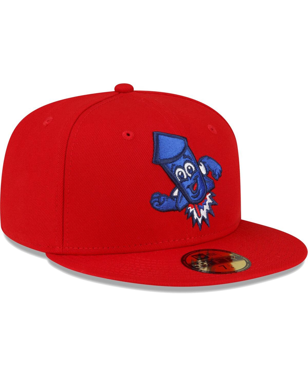 Men's New EraWorcesterSox Copa De La Diversion 59FIFTY Fitted Hat - Red