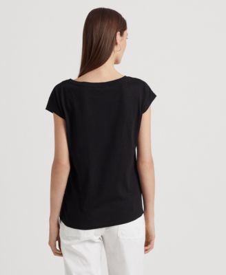 Logo-Print Short-Sleeve Top 