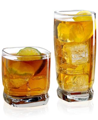 The Cellar - "Carrington" 16-Piece Glassware Set