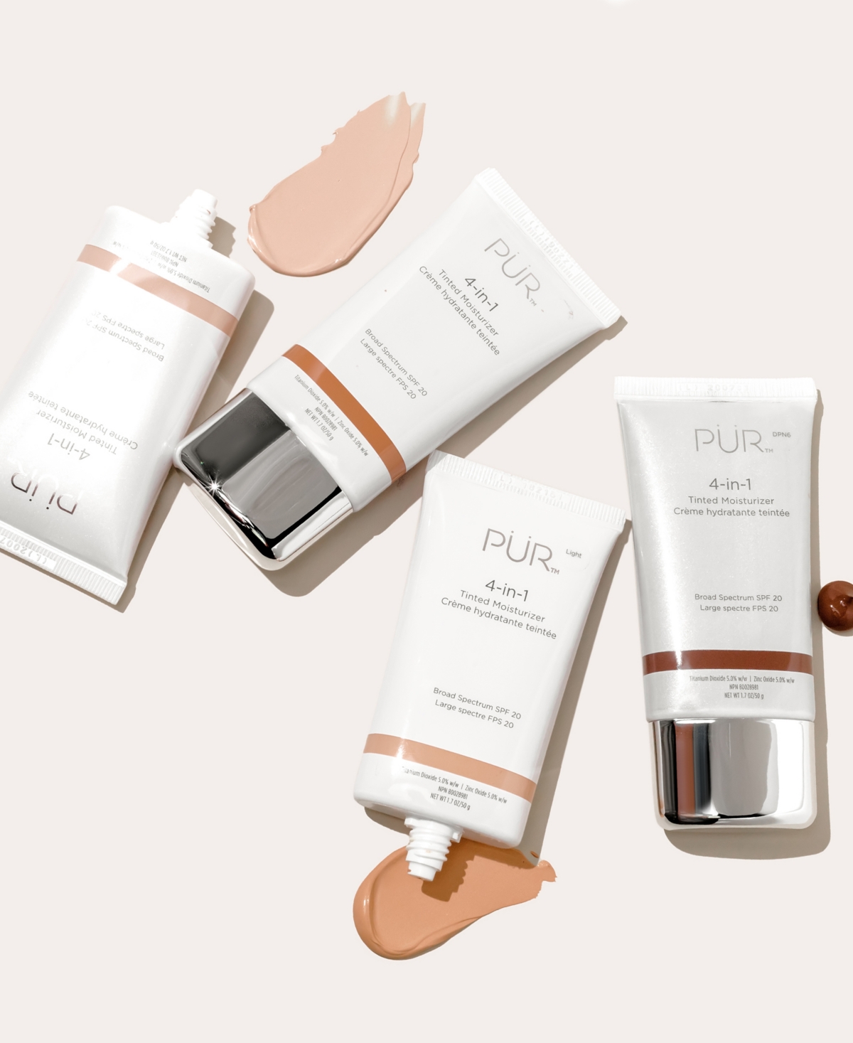PUR 4-In-1 Tinted Moisturizer Spf 20 - Tan - tan w/ neutral undertones