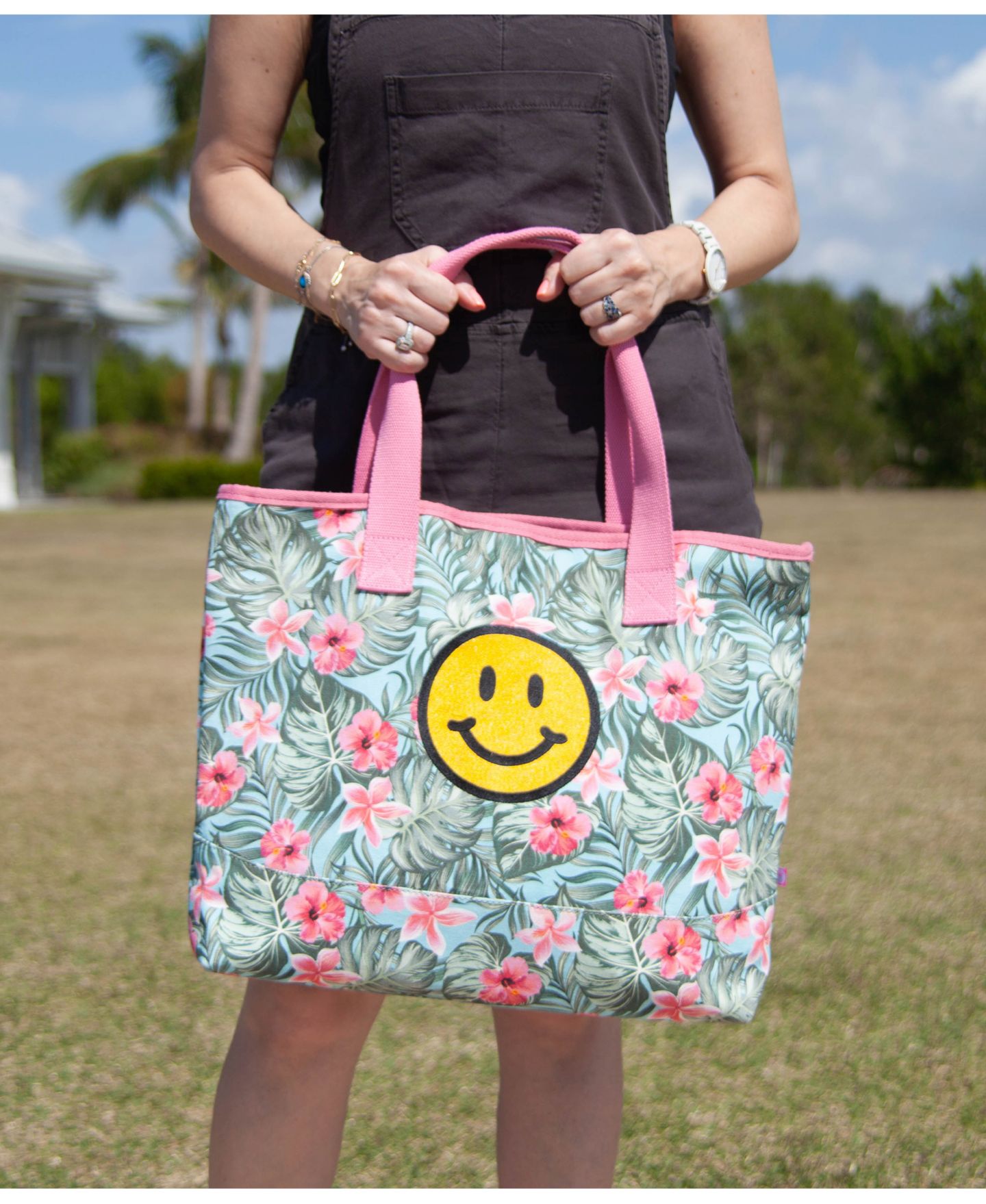 Женская сумка Shady Lady Hawaiian Extra Large, 100% Cotton Canvas Carryall, цвет: Разноцветный — фото 5