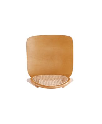 Versailles 4-Piece Round Ash Wood and Natural Cane Dining Chair