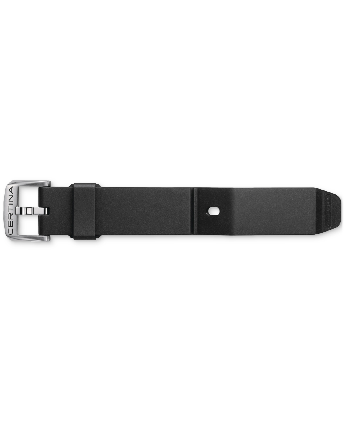 Shop Certina Men's Swiss Automatid Ds Super Ph500m Black Rubber Strap Watch 43mm In Orange