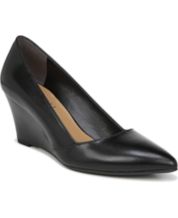 Black wide width new arrivals wedges