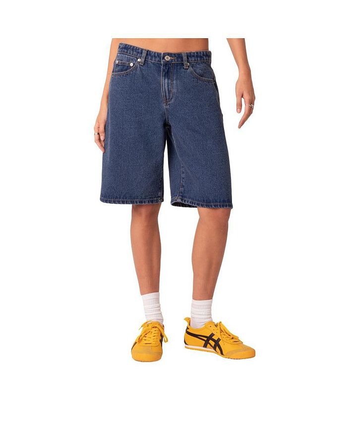 Macy's denim shorts deals