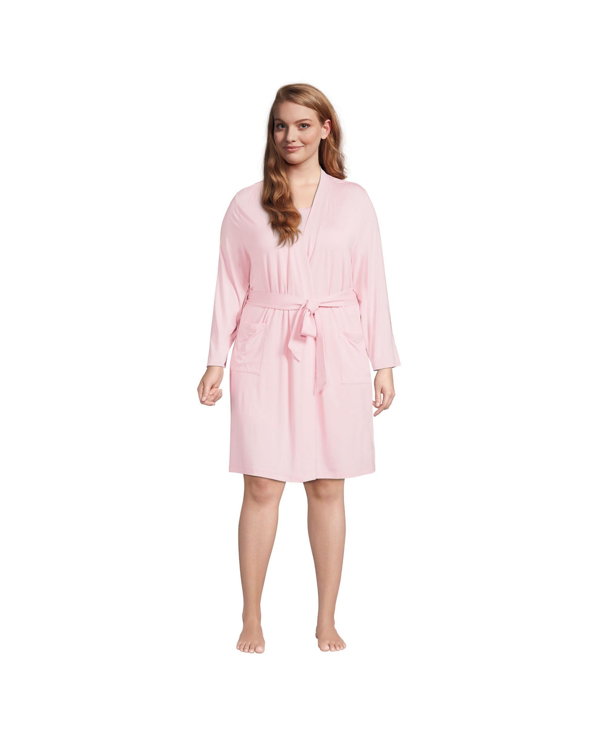 Lands end hotsell plus size robe