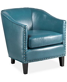 Lawson Faux Leather Accent Chair