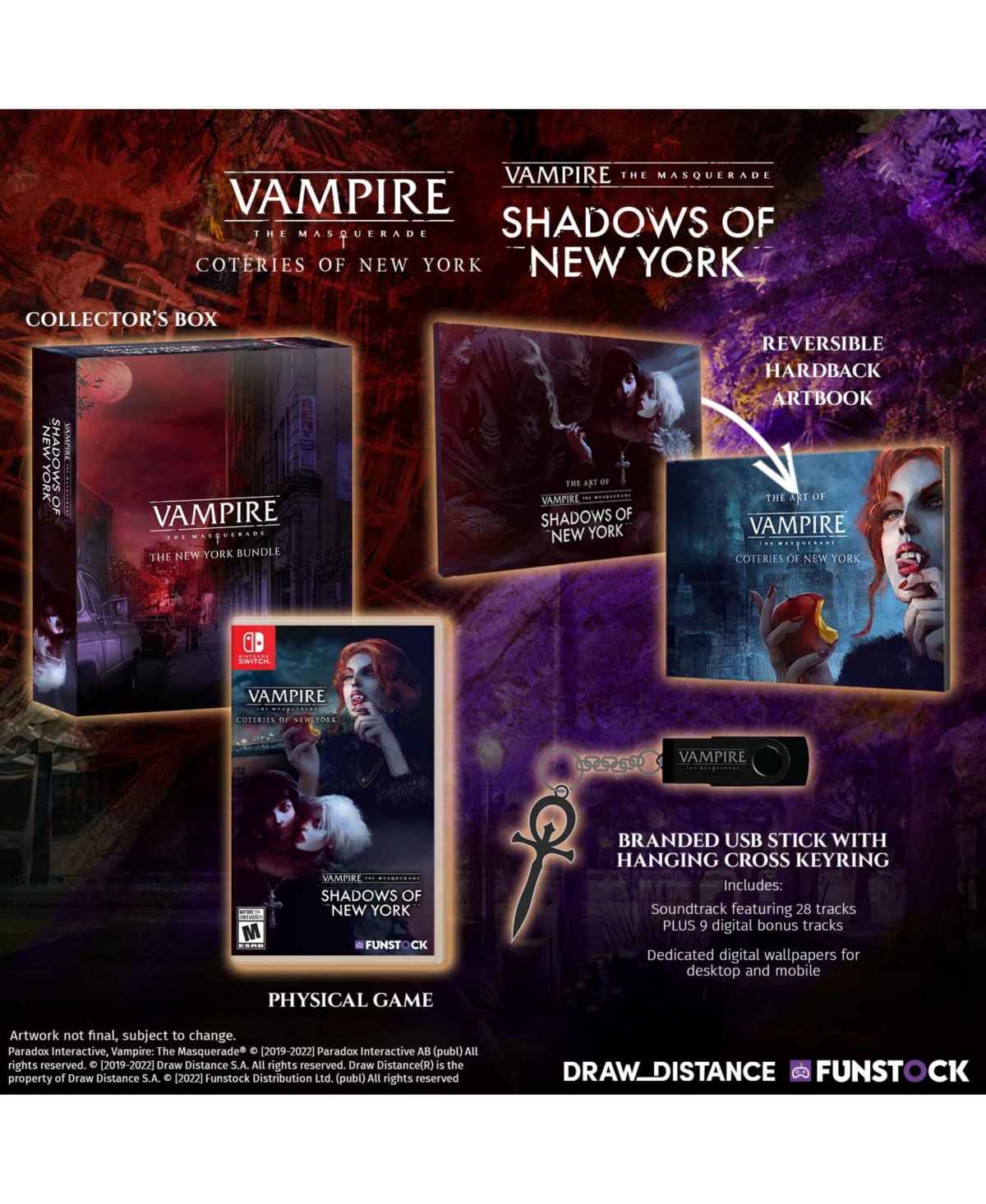 Vampire The Masquerade Coteries And Shadows Of New York [Collector'S Edition]