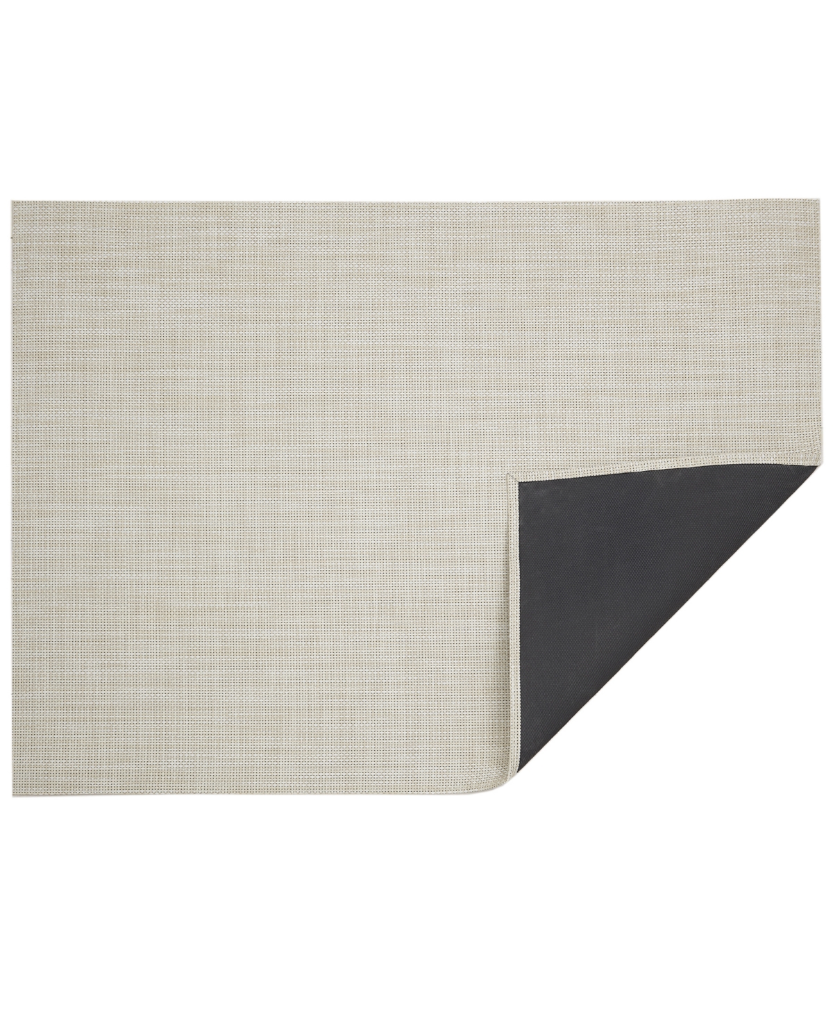 Chilewich Basketweave Rug 106" X 30" In Gray