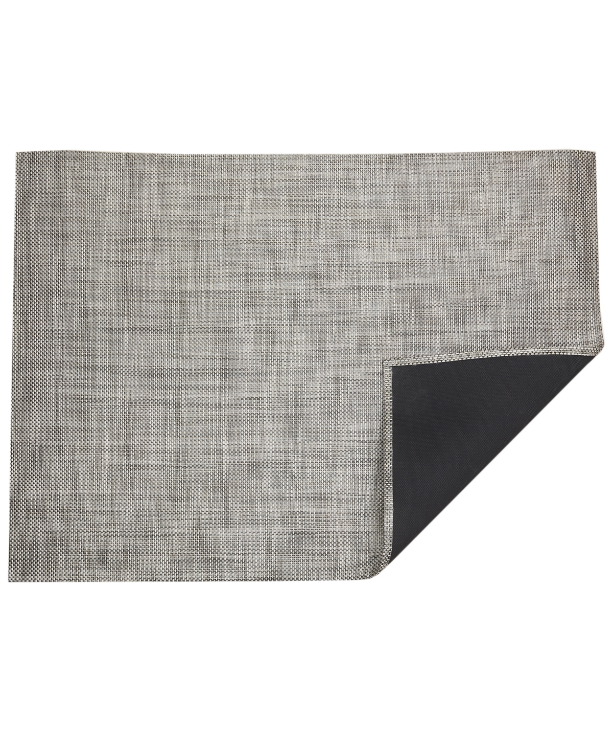 Chilewich Basketweave Rug 106" X 30" In Gray