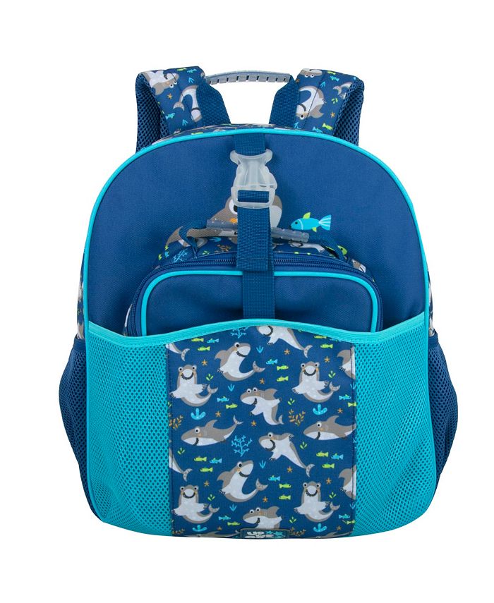 Baby Shark Up We Go Toddler Boys Backpack and Lunch Bag, 2Piece Set