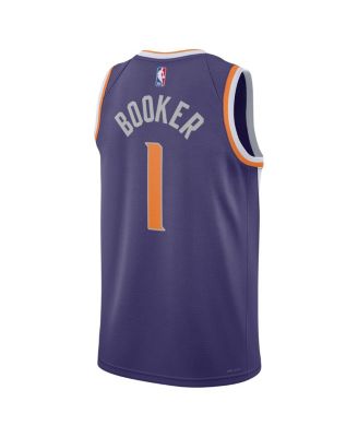 Men's and Women's Devin Booker Purple Phoenix Suns 2022/23 Swingman Jersey - Icon Edition