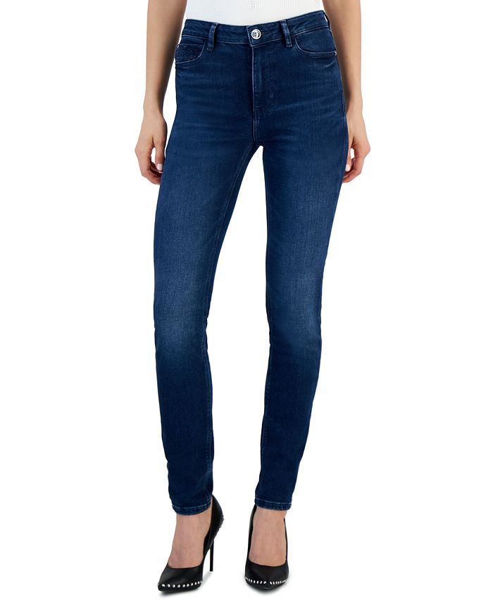 GUESS Women's 1981 High-Rise Skinny Jeans - Macy's