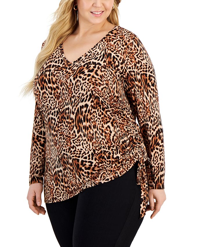 Macy's inc plus size tops outlet