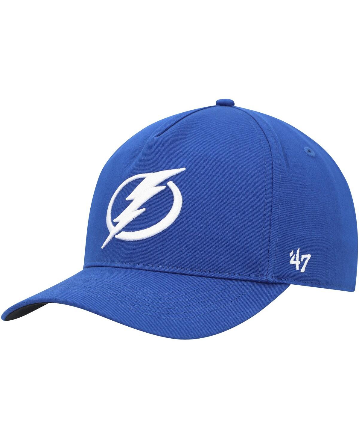 47 Brand Men's ' Blue Tampa Bay Lightning Primary Hitch Snapback Hat In Blue