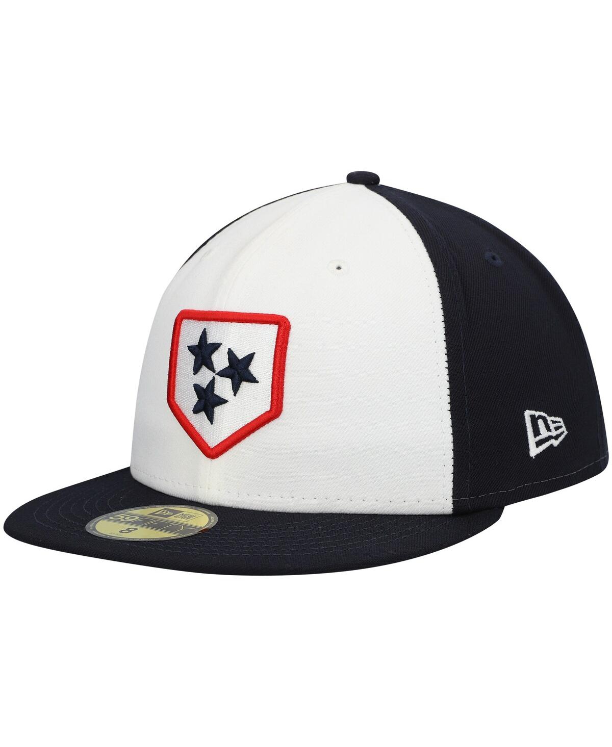 Men's New EraNashville Sounds Authentic Collection Team Alternate 59FIFTY Fitted Hat - White
