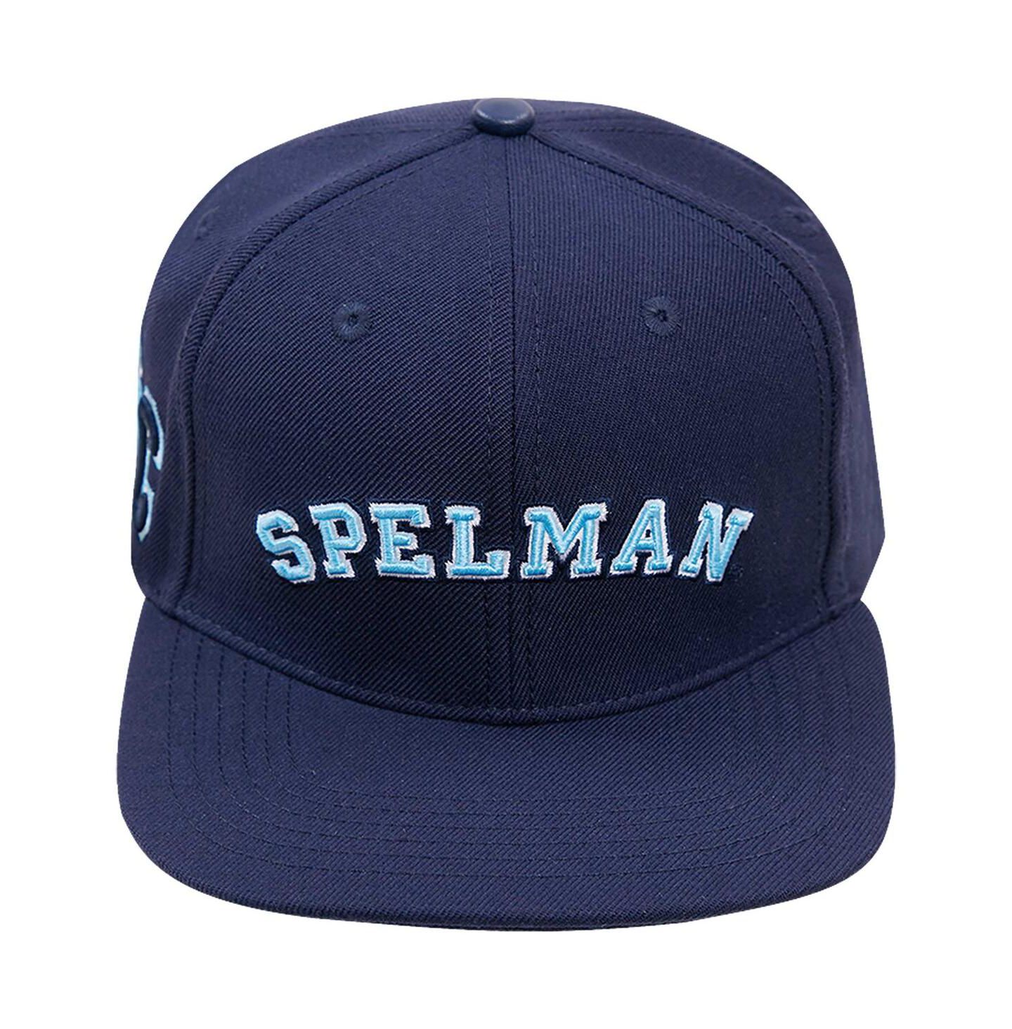 Мужская кепка Pro Standard Navy Spelman College Jaguars Evergreen Spelman Snapback Hat — фото 3