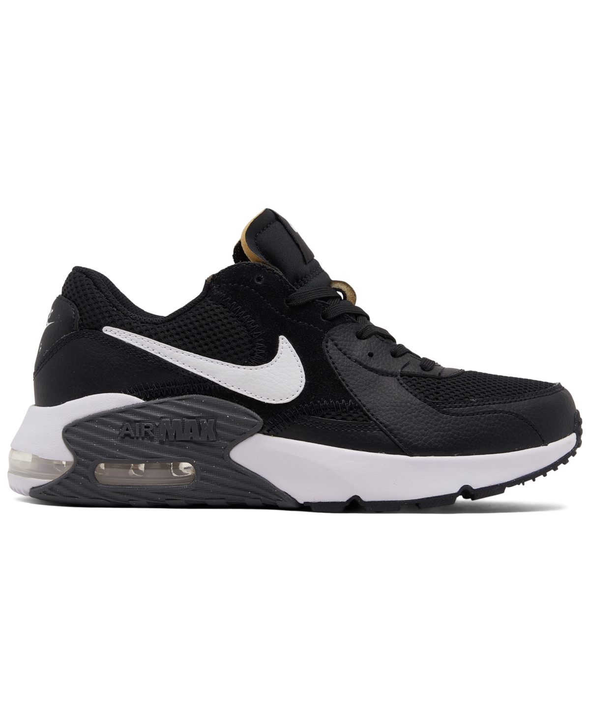 Nike Women's Air Max Excee Casual Sneakers From Finish Line In Black