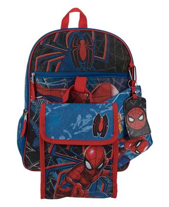 Spider-Man Boys' Backpack & Lunchbox Set