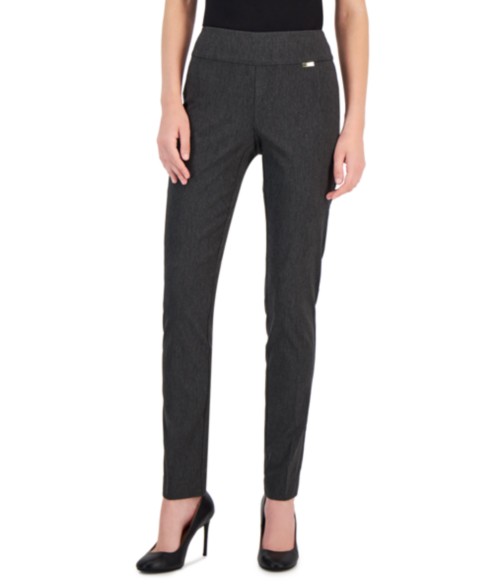 Женские брюки I.N.C. International Concepts Mid-Rise Petite Tummy-Control Skinny Pants, Petite & Petite Short