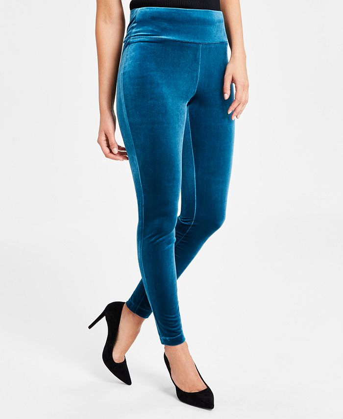 I.N.C. International Concepts Petite Velvet Skinny Pants, Created for  Macy's - Macy's